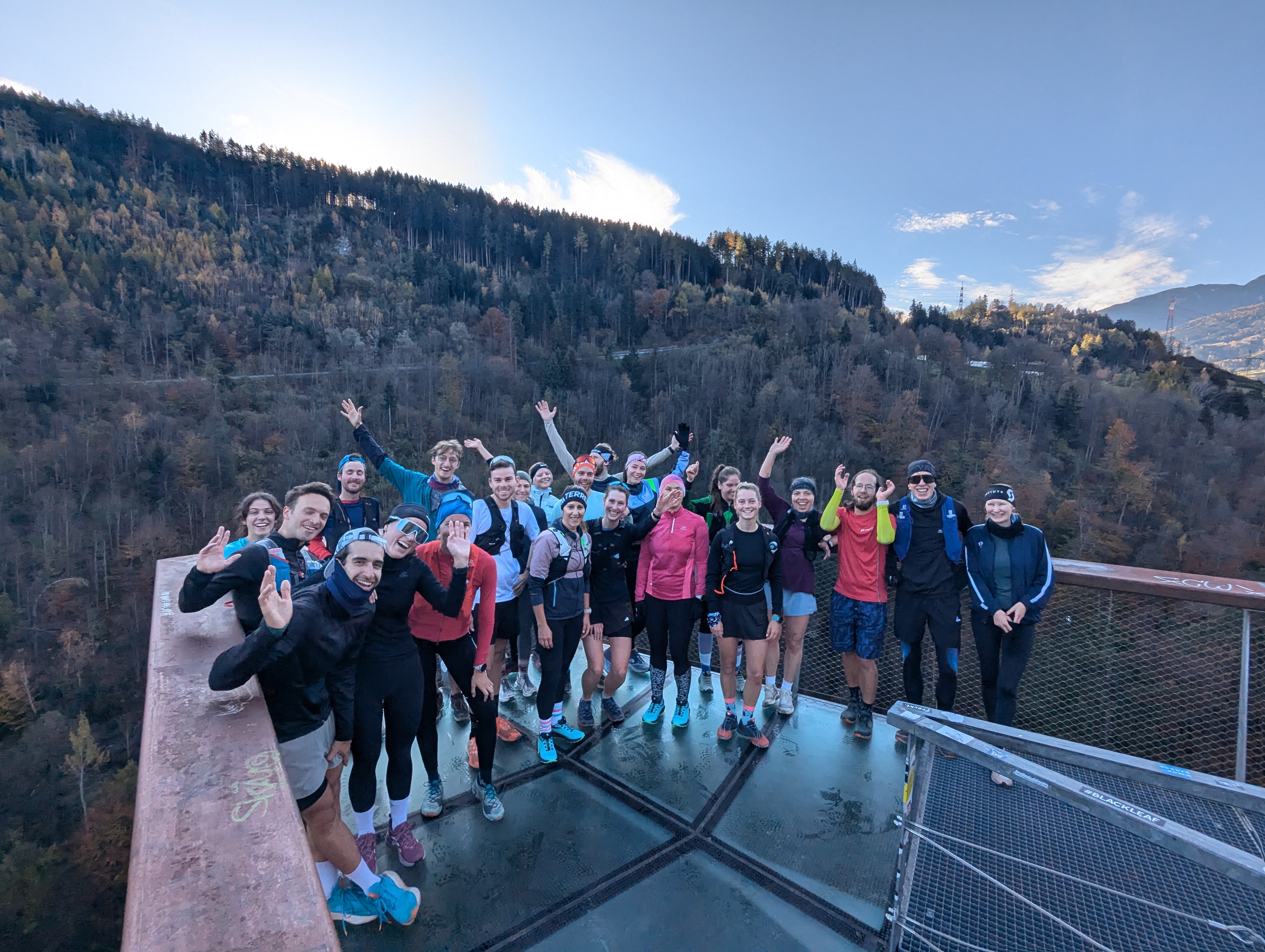 Group picture of runners